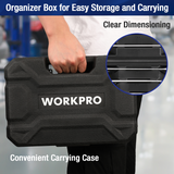 WORKPRO 22-Piece Regular Ratcheting Combination Wrench Set