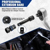WORKPRO 19-Piece 3/8＂ Dr. Universal Impact Socket Set, Metric