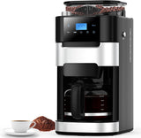 10-Cup Drip Coffee Maker with Built-In Grinder CM8025