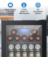 1.3 Cu.Ft Beverage Refrigerator Cooler W5836H