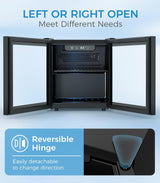 1.3 Cu.ft Mini Beverage Refrigerator and Cooler W5836H