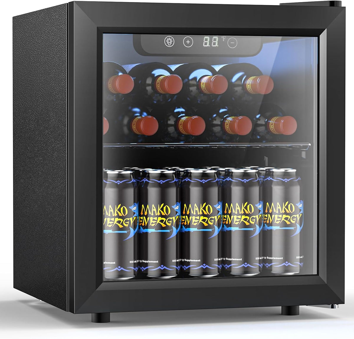 1.3 Cu.ft Mini Beverage Refrigerator and Cooler W5836H