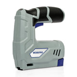 WORKPRO 3.6V Electric Staple Nail Gun 2000PCS Staples Nails USB Charging Cable