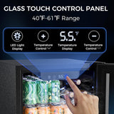 1.7 Cu Ft Beverage Refrigerator and Mini Fridge Cooler - 68 Can Capacity 58048RWC0