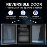 1.7 Cu Ft Beverage Refrigerator and Mini Fridge Cooler - 68 Can Capacity 58048RWC0