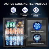 1.7 Cu Ft Beverage Refrigerator and Mini Fridge Cooler - 68 Can Capacity 58048RWC0