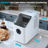 26Lbs/Day Countertop Ice Cube Maker IM5812F