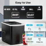 27lbs/24H Bullet Ice Maker Countertop IM5812XH