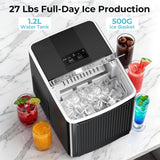 27lbs/24H Bullet Ice Maker Countertop IM5812XH
