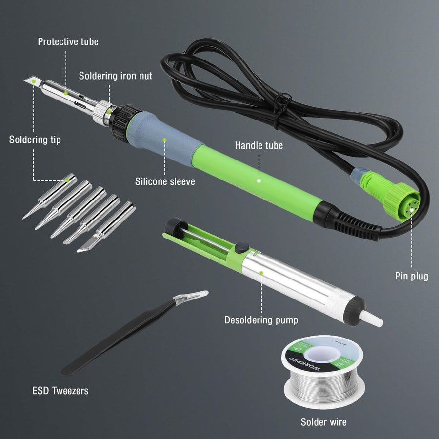 WORKPRO Digital Soldering Station Kit