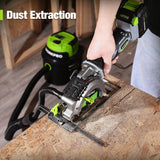 WORKPRO 20V 4-1/2" Cordless Mini Circular Saw with 4.0Ah Battery
