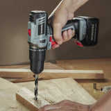 WORKPRO Cordless Drill Driver/Impact 20V Lithium Combo Kit(1.5Ah),1 Battery,Charger and Storage Bag Included