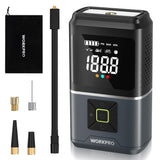 WORKPRO Tire Inflator Portable Air Compressor, 7.2V 5000mAh