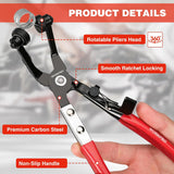 WORKPRO 3-Piece Hose Clamp Pliers Set