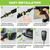 WORKPRO 1900 Max PSI 1.8 GPM 12-Amp Compact Electric High Pressure Washer
