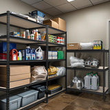 WORKPRO 5-Tier Shelving with Particle Board, 72" Hx36 Wx18 D, 4000LBS Load
