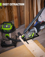 WORKPRO 5.8Amp 3500RPM Circular Saw with Parallel Guide, Maximum Cutting Depth 1-11/16"(90°),1-1/8"(45°), Compact Circular Saw with Three 4-1/2" Blades for Wood, PVC, Tile, Cement Block