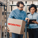 WORKPRO 5-Tier Storage Shelving Unit, 48"W x 24"D x 72"H, Adjustable Storage Rack Heavy Duty Aluminum Alloy Shelf