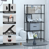 WORKPRO 5-Tier Wire Metal Storage Shelves Rack