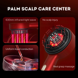 Scalp Massager Brush with Electric Vibration