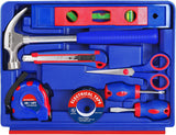 WORKPRO 125 Pcs Home Repair Tool Set with 3-Drawer Storage Case