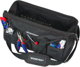 WORKPRO 322 Pcs Home Repair Hand Tool Kit Basic Household Tool Set with Carrying Bag