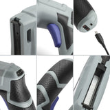 WORKPRO 3.6V Electric Staple Nail Gun 2000PCS Staples Nails USB Charging Cable
