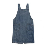 Apron Cotton Denim Two Front Pockets Machine Washable