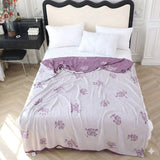 Blanket Bamboo Cooling Rose Print 59x79