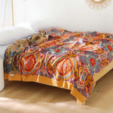 Blanket Reversible Cooling Cotton Machine Washable