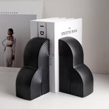 Bookends Ceramic Cloud Shaped Nordic Set of 2