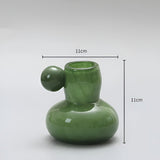 Candle Holder Round Glass 4 Inch Candy Colors