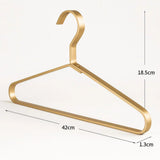 Clothes Hangers Slim Aluminum Alloy Non-Slip Sturdy Frame