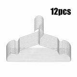 Clothes Hangers Slim Aluminum Non-Slip Set of 12