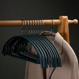 Clothes Hangers Soft-Touch Finish Ergonomic Curve