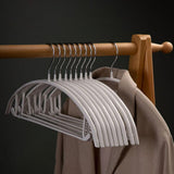 Clothes Hangers Soft-Touch Finish Ergonomic Curve
