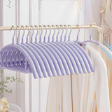 Clothes Hangers Soft-Touch Finish Ergonomic Curve