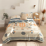 Cotton Blanket Four-Layer Gauze Lightweight Reversible