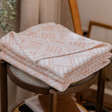 Cotton Blanket Plaid Lightweight & Breathable