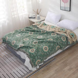 Cotton Blanket Reversible Retro Mandala Breathable