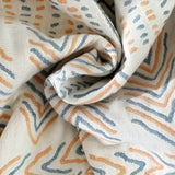 Cotton Throw Blanket Reversible Ultra-Soft Machine Washable