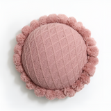 Cushion Sunflower Weave Pom-Pom Trim
