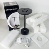 Desk Lamp Brushed Aluminium Rechargeable Touch Dimming