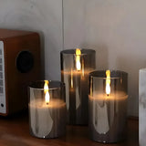 Flameless Candle 3D LED Flame Remote & Timer