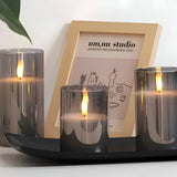 Flameless Candle 3D LED Flame Remote & Timer