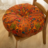 Floor Cushion Bohemian Embroidered Thick Cushioning & Durable Fabric