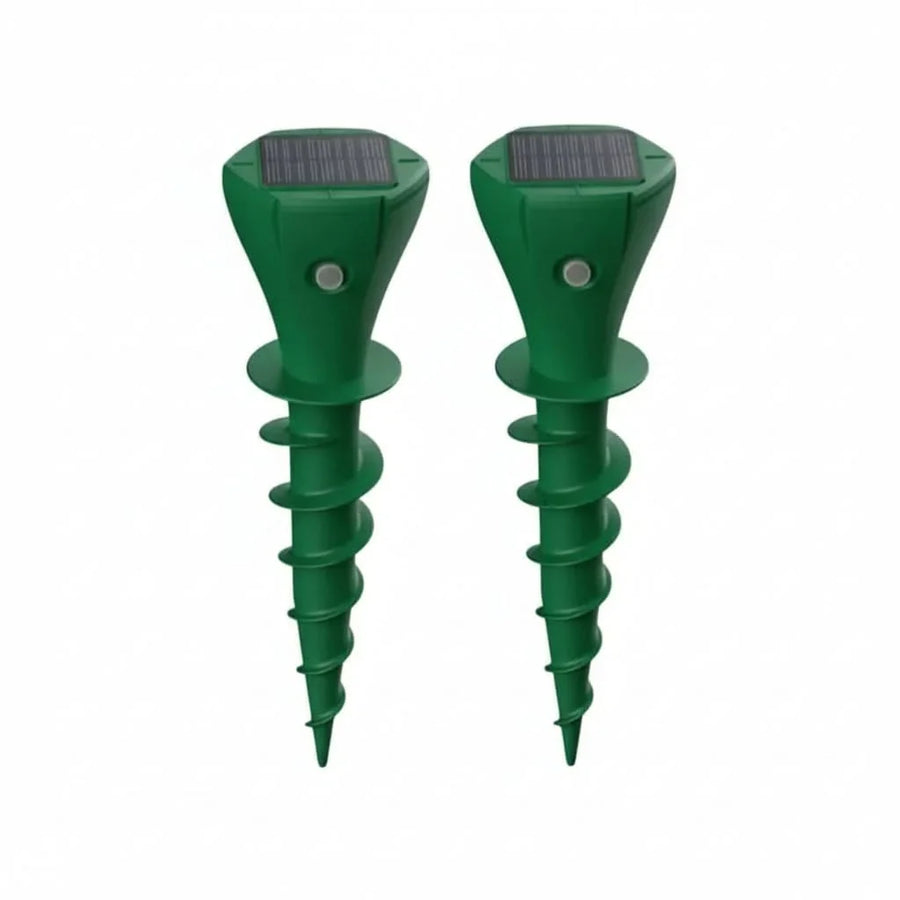 Garden Mole Repeller Solar-Powered Silent Vibration Weatherproof