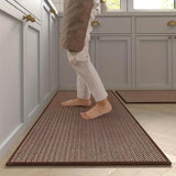 Kitchen Mat Set Anti-Fatigue Non-Slip Twill Set of 2