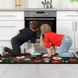 Kitchen Mat Set Boho Floral Anti-Fatigue & Non-Slip