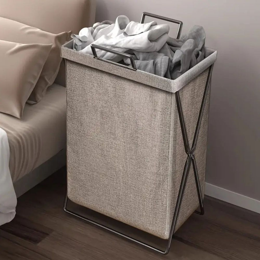Laundry Organizer Foldable Water-Resistant Fabric & Handles